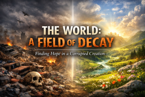 Focus on Kubora: "World corruption system illustrating decay and restoration of original design"