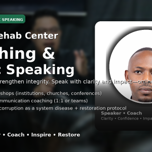 Coaching and Public Speaking