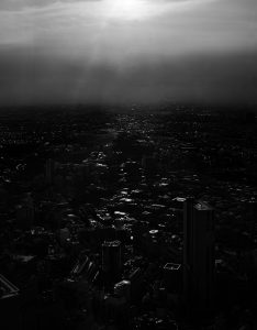 The Creator's will is misused and darkness covers the world.